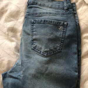 Light wash jeans